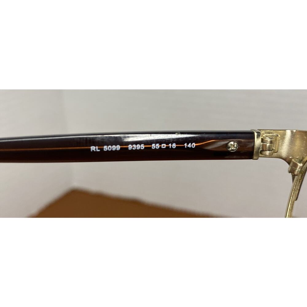 RALPH LAUREN Eyeglasses Brown Cats Eye glasses frame MOD: RL‎ 5099 9395 - Picture 4 of 7